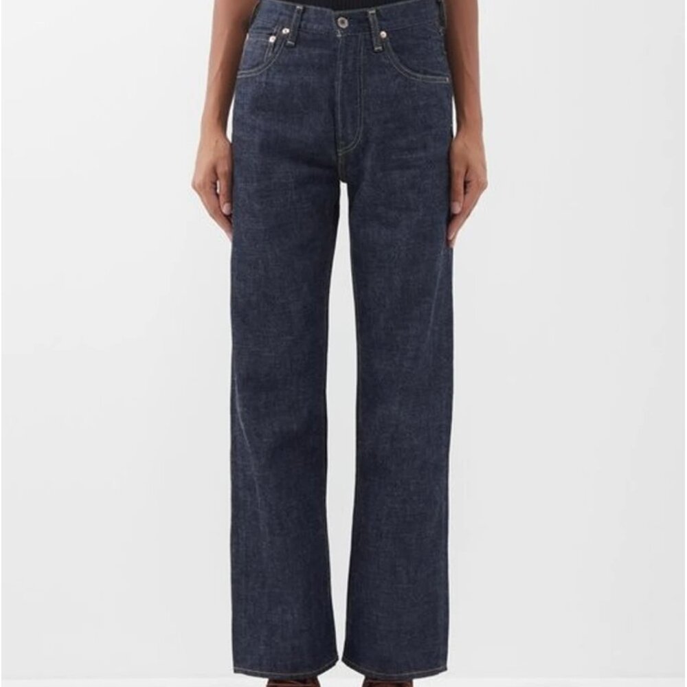 Chimala Selvedge straight-leg jeans Size 28 NWT